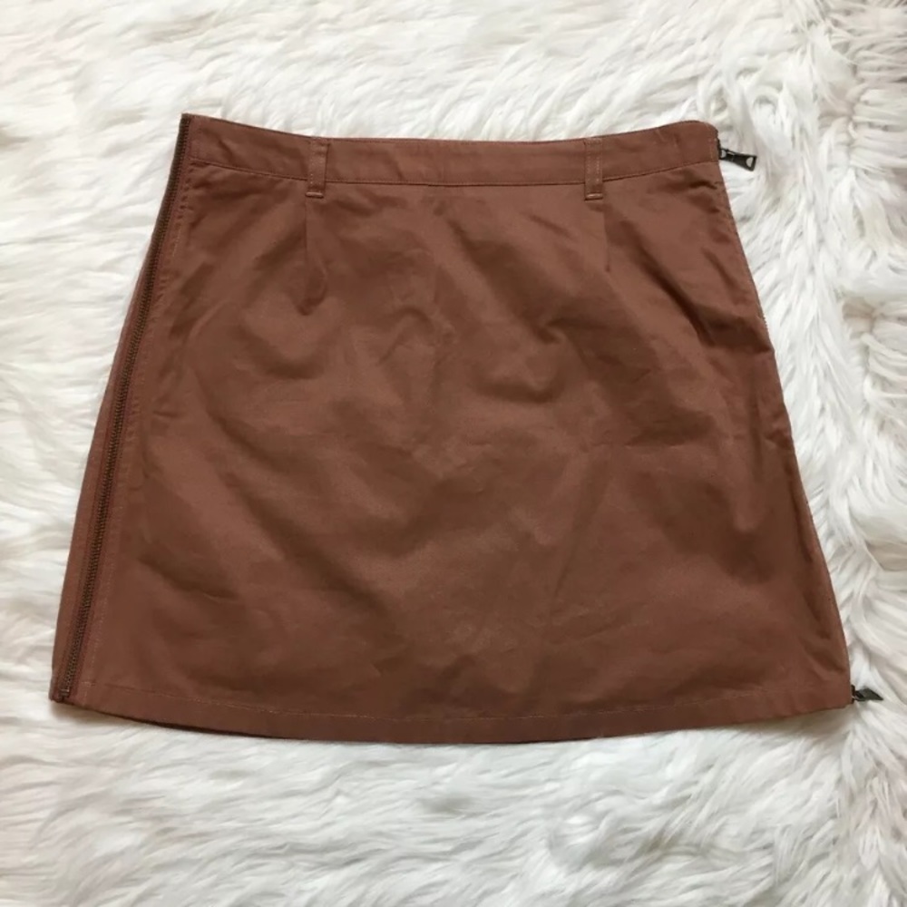 APC double zip mini skirt